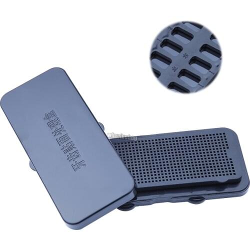 Dental All Ceramic Tooth Veneer Box Pretreatment Patch Tooth Disinfection Box Portable Simple Arrangement Square With Numbers