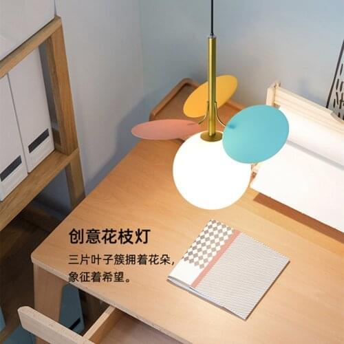 LED Soft Light Nordic Creative Multicolor Art Tree Chandelier G9 Parlor Kids Bedroom Bedside Aisle Decoration Lighting Fixtures