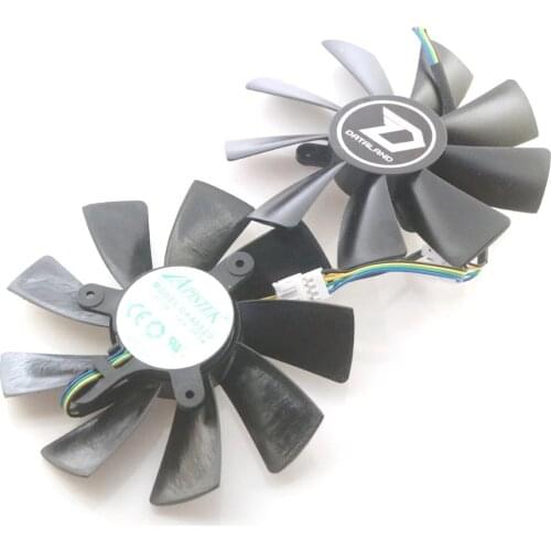 GAA8S2U 12V 0.45A 100mm For Dataland RX5500XT 5600XT 5700 5700XT X-Serial Graphics Card Cooling Fan