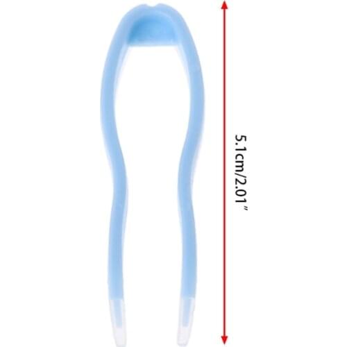 1PC Plastic Contact Lens Tweezers Care Travel Clip Clamp Remover Tool Tips Random Color