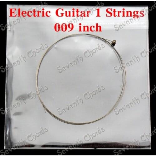 10 Pcs Single Electric Guitar 1 Strings,E-1st 009 inch,Stainless Steel Guitar String,(not strings set,only 1 string 10 pcs)