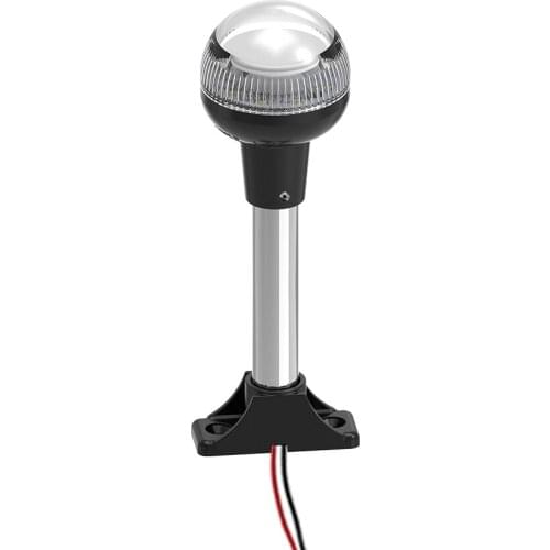 12V LED Marine Yacht Navigation All-Round Light 2 Nautical Mile Visibility Stern Anchor Light for Boat