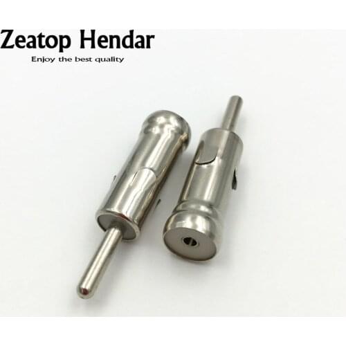 20Pcs Car Auto Male Plug AM FM Radio Plug Aerial Antenna Cable Adapter Connector