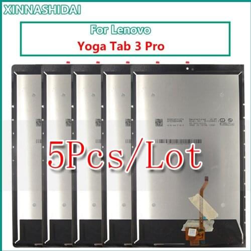 5Pcs/lot For Lenovo Yoga Tab 3 Pro 10.1 YT3-X90L YT3-X90F YT3-X90X LCD Display Touch Screen Digitizer Assembly Replacement