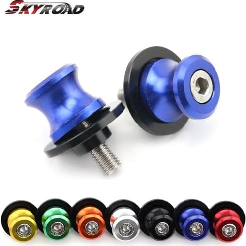 8mm Swingarm Spools For KAWASAKI Z650 Z800 Z900 Z1000 ZX-6R NINJA ZX-10R 2020 Motorcycle Accessories ZX6R ZX10R Z 650 M8 Slider