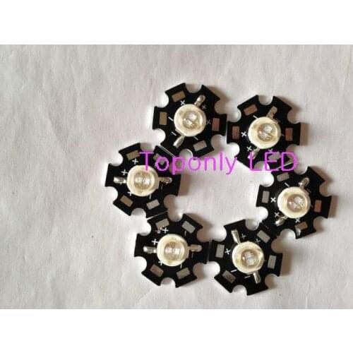 395-410nm 5w germicidal ultraviolet led diode lamp with pcb high quality nail gel curing uv lighting beads 200pcs/lot promotion