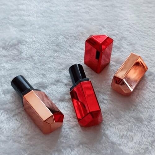 Diamond Lipstick Tube 12.1mm Diy Lip Balm Tubes Homemade Lipstick Balm Containers Empty Refillable Bottles Lipstick Tube