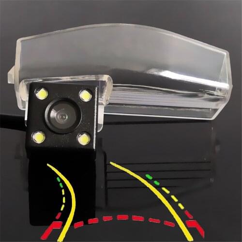 Intelligent Dynamic Trajectory Tracks Car Rear View Camera For Mazda 2 3 M2 M3 Demio DE Hatchback 2007 2008 2009 2010 2011-2014