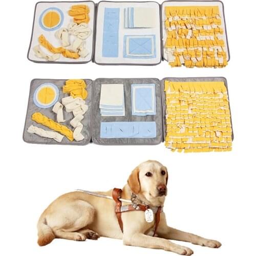 Snuffle Mats Training Game For Dog Fine Design Blanket Pet Sniffing Blanket Chewing Biting For Fun Nose Training Dog House Pads