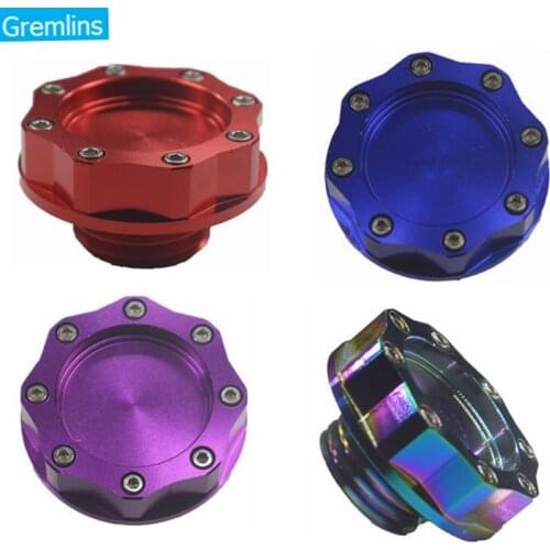 Oil Cap Aluminum Engine Valve Cover Oil Filler Cap For HONDA Oil Tank Cover Caps