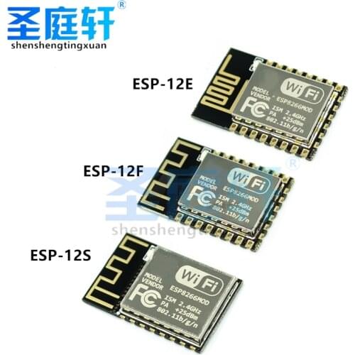 Newest Version ESP-07 ESP-12E ESP-12F ESP-12S (Replace ESP-12) ESP8266 Serial Remote Port WIFI Wireless Module Smart Home