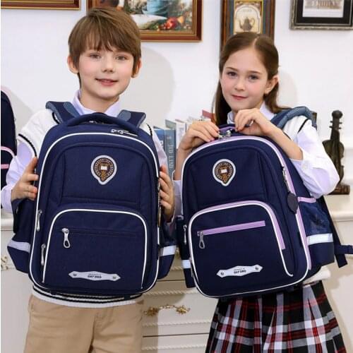 2021 NEW University Of Oxford orthopedic school bag waterproof backpack school boys girls Class 1-3