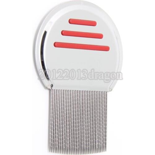 Peine Antipiojos Antiliendres Apto Para Todo Tipo DE Cabellos exclusivas Puas Microacanaladas Rojo