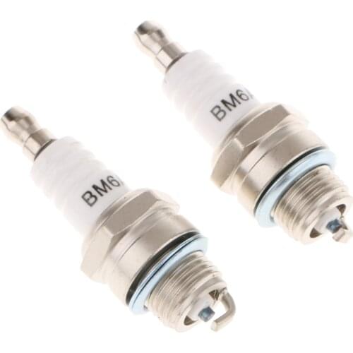 2 Pieces Spark Plug BM6A Small Engine Replacement for Lawn Equipment L7T/ CJ8/ 1560