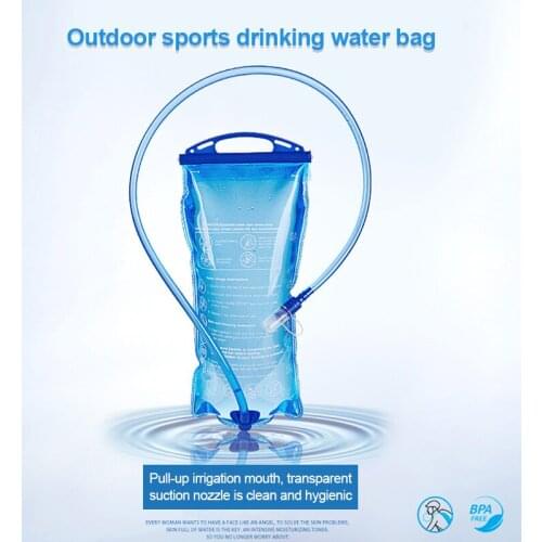 Outdoor Water Reservoir Hydration Pack Water Bladder Bag 1.5L 2L 3L Storage Bag BPA Free Trail Running Hydration Vest Backpack