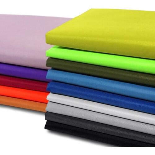 Waterproof Fabric By The Meter for Tent Awning Ripstop Sunscreen Blackout Curtains Sewing Coated Silver Thick 300D Oxford Cloth