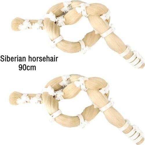 High quality 500g Strong Mongolia horsetail violin bowhair 90cm up