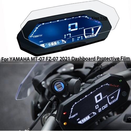 For YAMAHA Dashboard Protection TFT LCD Dashboard Protective Film MT-07 MT07 FZ-07 FZ07 Motorcycle Dashboard Screen Protector