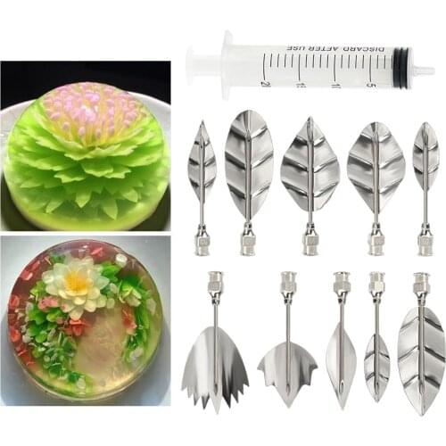 Jelly Art Tool Creative Gelatin Jello Art Nozzle DIY Cake Decorating Tools