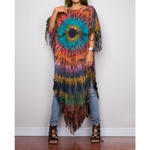 RMSFE 2021 Ladies Slim Fit Print Loose Pullover Round Neck Backing Short Sleeve Street Large Trendy T-Shirt