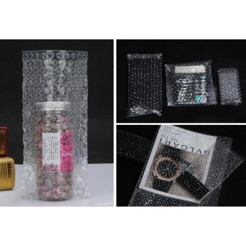 5000pcs 6x28cm Shockproof Packaging Material Padded Shockproof Post bubble bag Wrap packaging Bag