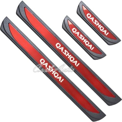 For Nissan Qashqai J11 Accessories 2021 2020 2019-2016 Stainless Car Door Sill Kick Scuff Plate Protector Trim Cover Pedal Guard