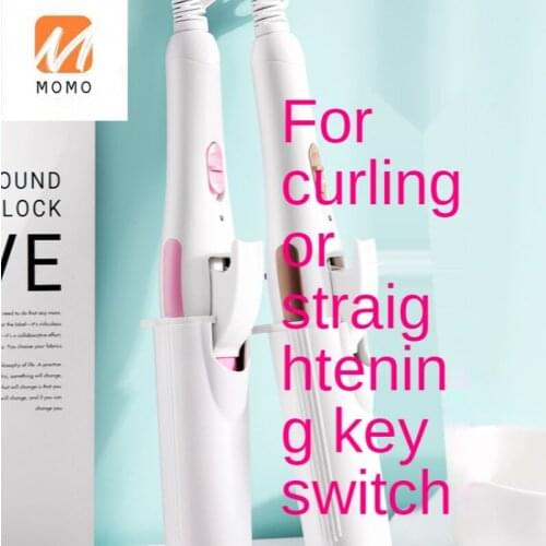 Dual-Use Mini Hair Curler for Student Dormitory Straightening Board Big Wave Electric Hair Straightener