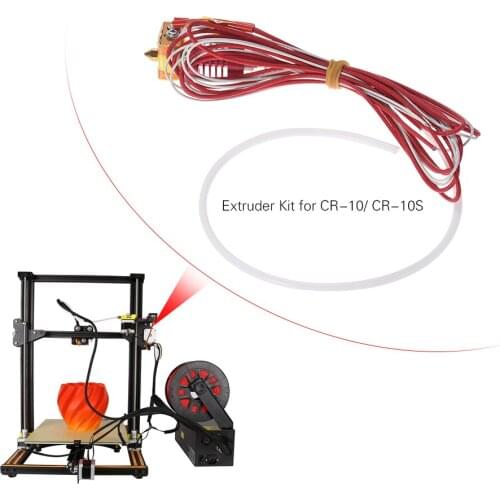 1pc MK8 3D Printer Extruder Kit 0.4mm Nozzle for 1.75mm Filament 3D printer Parts for Creality CR-10 CR-10S