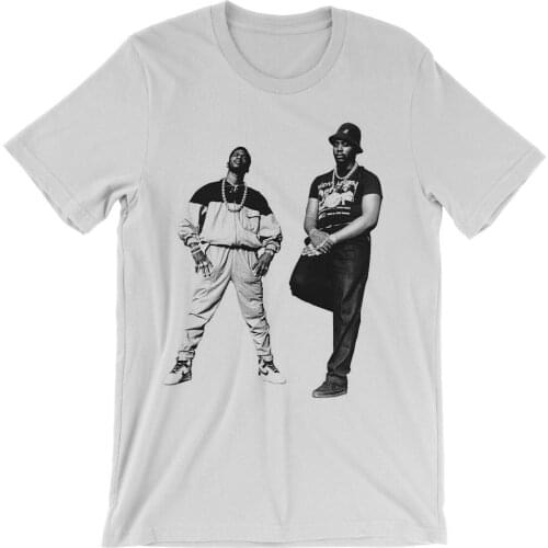 Cool Eric B. & Rakim T-Shirt Classic Old School Hip Hop Lp Paid In Full Nyc 90S Rap Men Cotton Tees Streetwear