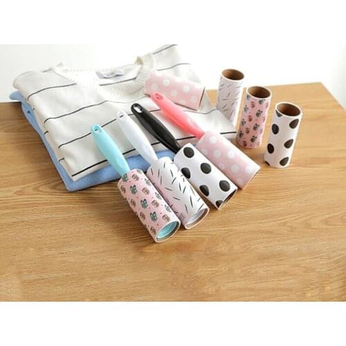 Sticky Hair Can Tear Roller Brush Sticky Paper Sticky Hair Roll Off Felt Gray Clothes Stained Hair Artifact Roll Paper