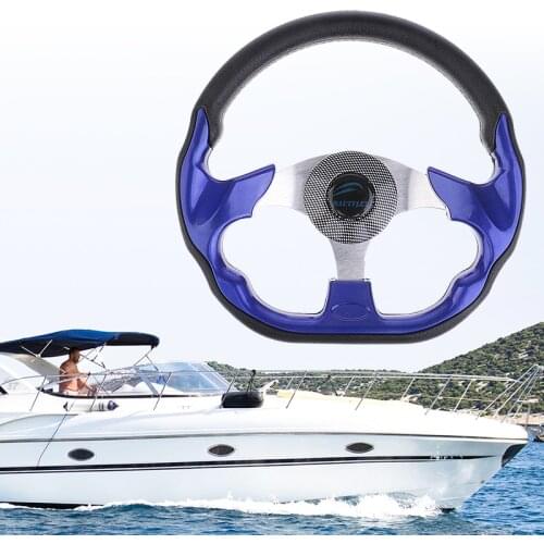 320mm Boat Steering Wheel Non-directional 3 Spoke 3/4" Tapered Shaft For Marine Vessels Yacht Etc Boat Accessories Marine 2019