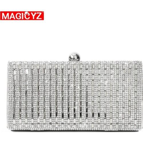 MAGICYZ Women's Silver Clutches China