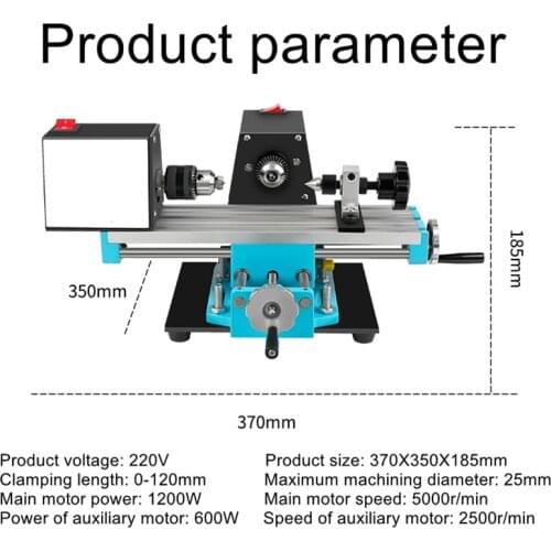 Mini round bead car bead machine Mini bead machine home small bead lathe Wooden bead machine tool