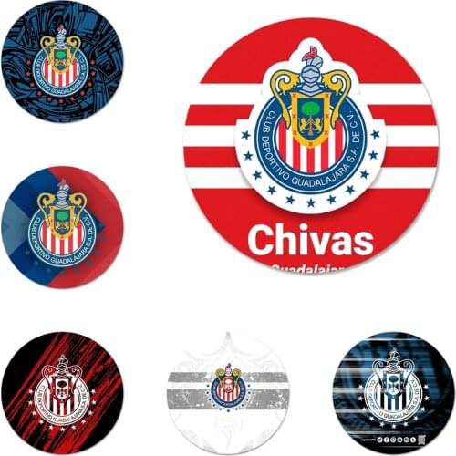 Mls Chivas Usa Icons Pins Badge Decoration Brooches Metal Badges For Backpack Decoration 58mm