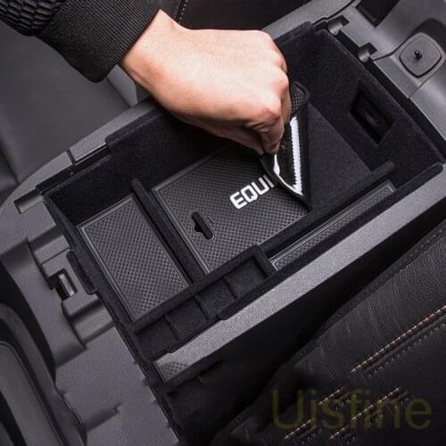 Storage armrest box central storage box interior modification car Accessories For Chevrolet Equinox 2017 2018 2019
