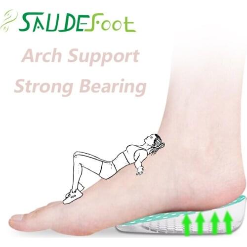 1-3cm Height Increase insole Breathable Half Pad Sports Shoes Heel Insert Insoles For Unisex Quality Foot Pads
