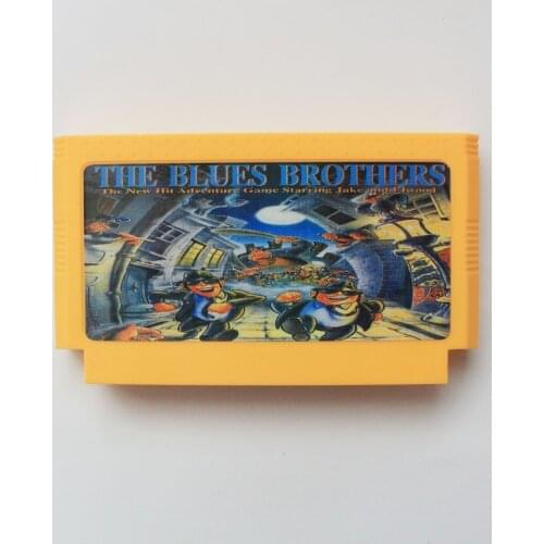The Blues Brothers 60 Pin Game Card For 8 Bit Subor Game Player