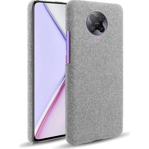 Cloth Cases For Xiaomi Poco F2 Pro Case Slim Retro Cloth Hard Phone Cover for Xiomi Redmi K30 Pro Poco F2 Pro Funda Coque Capa
