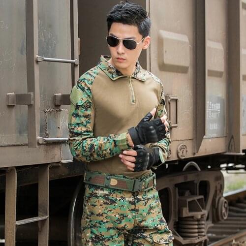 Military Uniform Frog Suit Tactical Clothing 2020 News Combat Proven Shirts Airsoft Disguise Army Soldier Camouflage Clothes