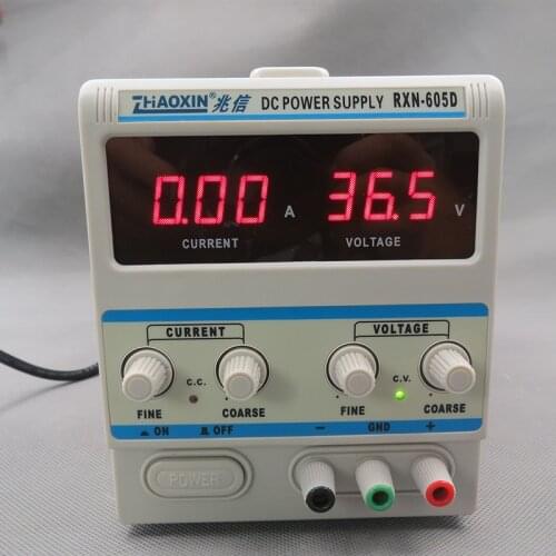 High-power DC switching power supply input 220V constant-current digital display linear power output 0-60V 0-5A adjustable lab