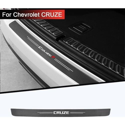 Car trunk protect Car sticker Carbon fiber cloth for chevrolet cruze T Car accessories stickers