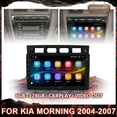 Car Radio For Kia Morning 2004-2007 Multimedia Video Player Navigation GPS Android No 2din auto Stereo HD Screen Head Unit