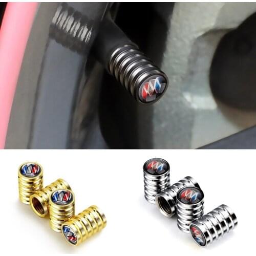 Car Rim Stem Cover For Buick Enclave GL8 Regal LaCrosse Excelle Verano Envision Encore Tire Valve Stem Caps Exterior Accessories