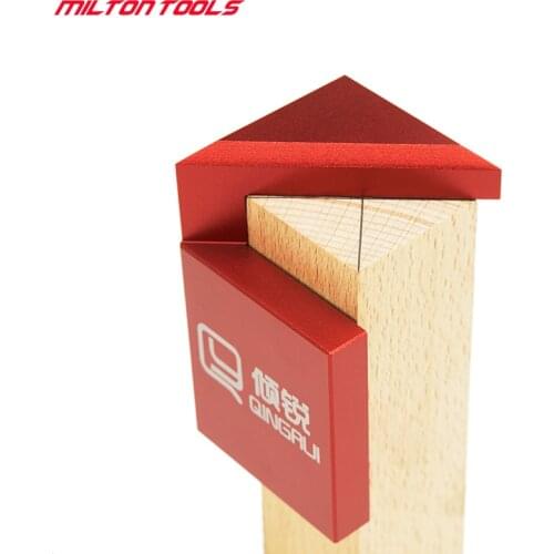 British System 45 Degree Angle Line Drawing Woodworking Tools Right Angle Line Drawing Carpenter Round Center Line Scribe