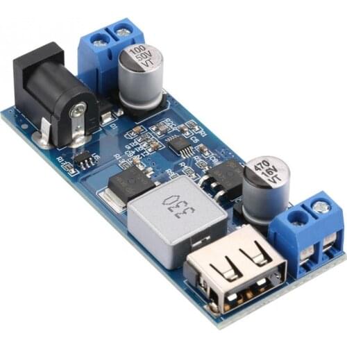 DC-DC 30W Voltage Step Down Power Supply Module 9-36V 12V24V to 5V 6A USB Charging DC power converter module New