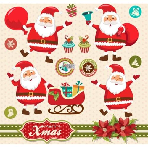 Tree and gift box metal cutting dies cut die mold new santa Claus Scrapbook paper craft knife mould blade punch stencils dies