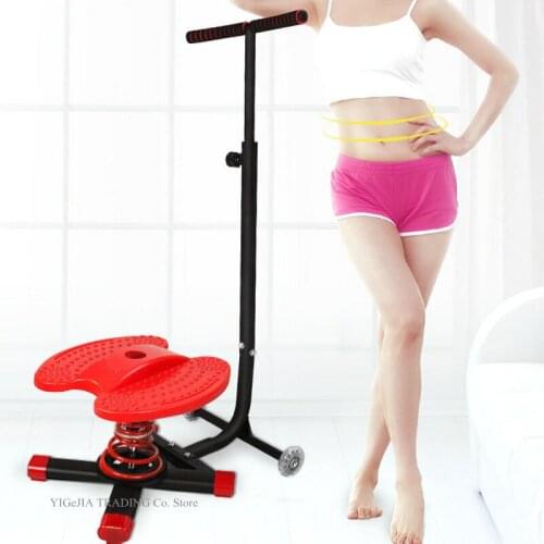 Household Twisting Machine with Adjustable Height, Twist & Shape Ab Trainer, Load 150KG, 360° Body Rotating Fitness Equipment