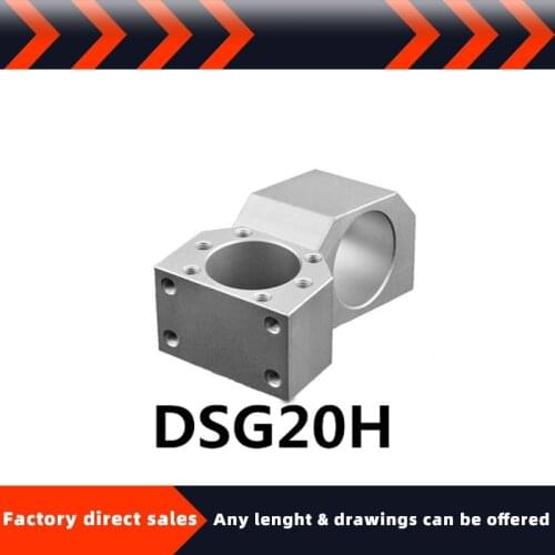DSG20H Mount Bracket CNC Parts Ballscrew Nut Housing Fits for SFU2005 /2004/2010