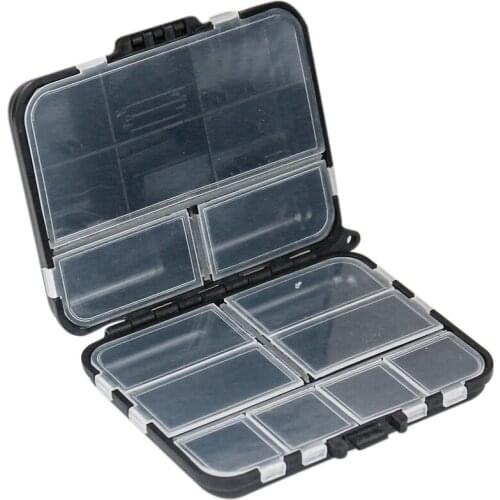 26 Compartments Lure Case Double Sided Plastic Bait Spoon Hooks Organizer Storage Box Waterproof Fishing Tackle Accessory Boxes