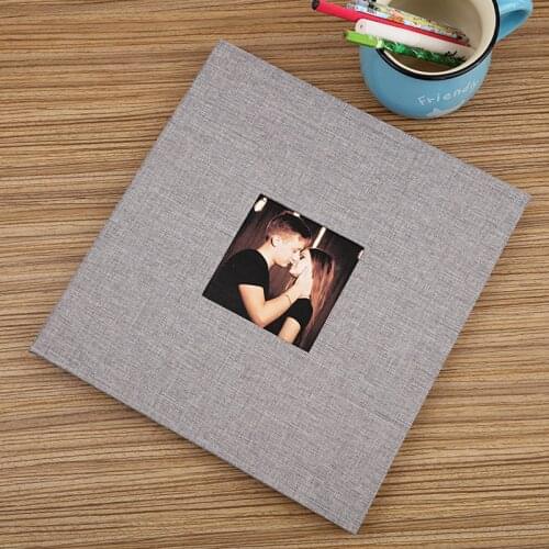 16-Inch 20 Pages Self Adhesive Photo Album DIY Rustic Wedding Photo Scrapbook Albums Memory Album Customize Memory Photo Album